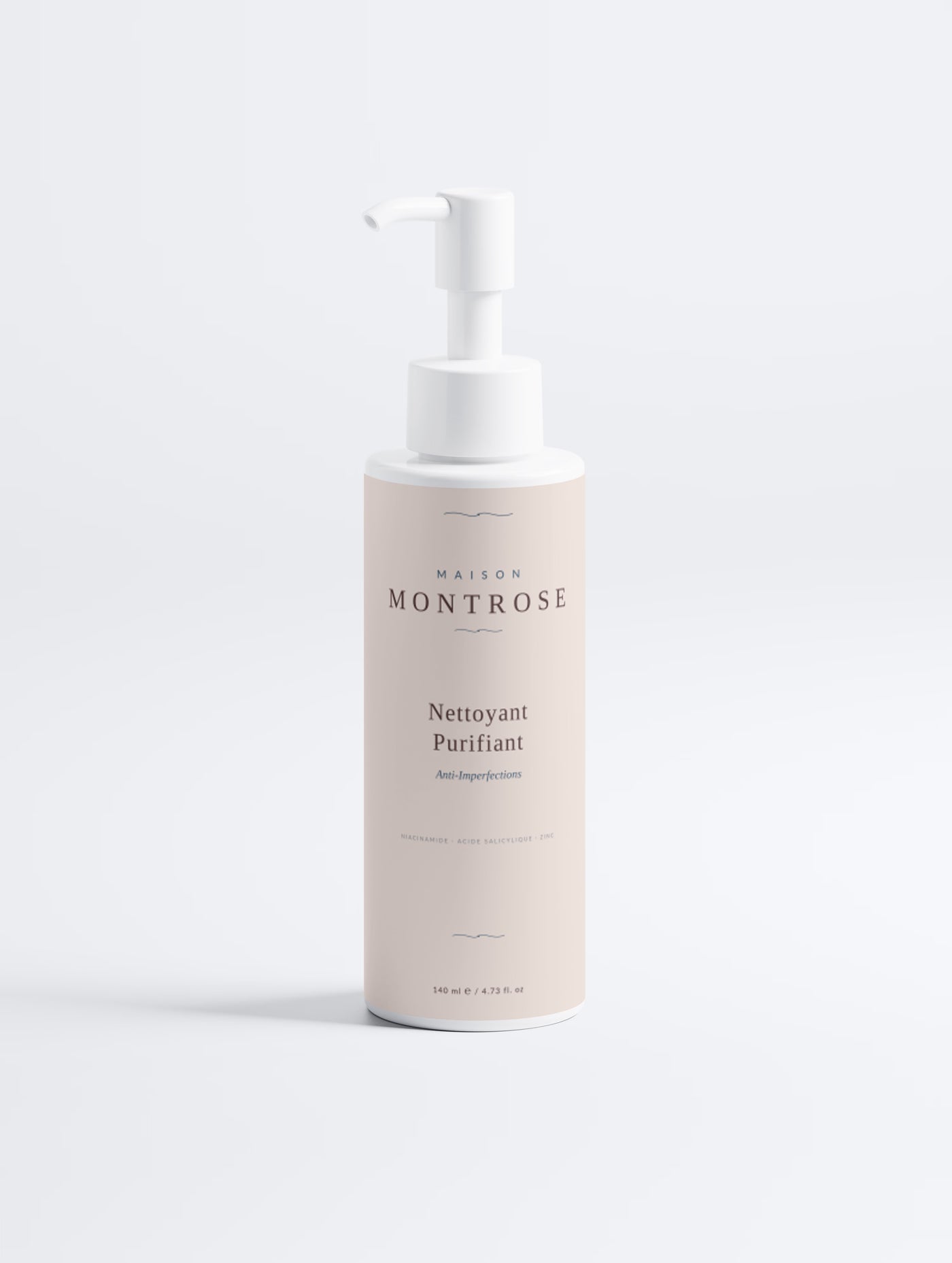Nettoyant purifiant pour le visage contre l'acné