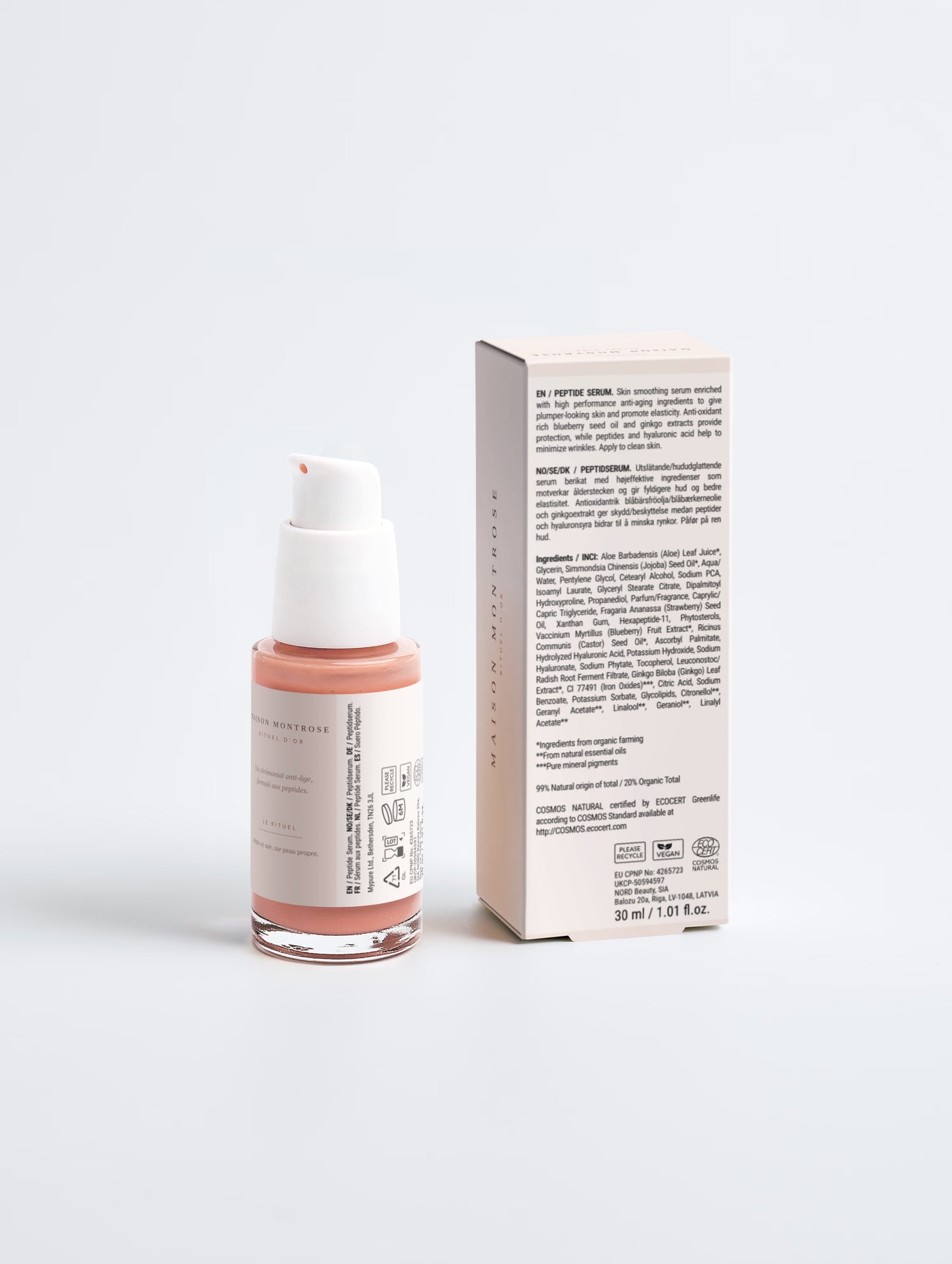 Sérum anti-âge aux peptides